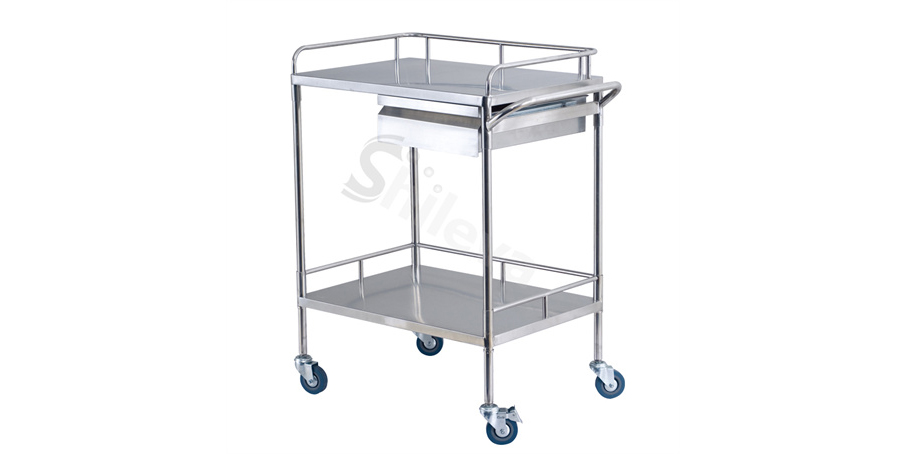 不銹鋼治療車SLV-C4004 Treatment-Trolley 不銹鋼治療車SLV-C4004 Treatment-Trolley